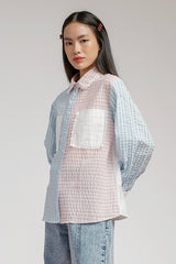 Light Blue Striped Shalamov - Defect Sale