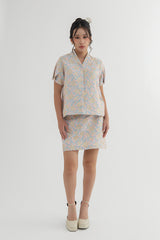 Light Blue Floral Miu