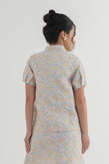 Light Blue Floral Miu