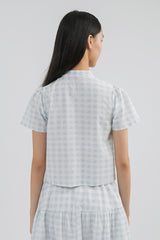 Light Blue Gingham Zweig