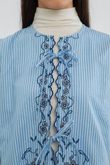 Light Blue Striped Benaiah