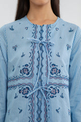 Light Blue Striped Diali