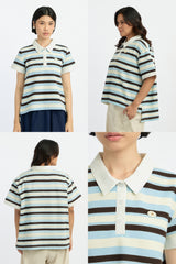 Light Blue Striped Elowen