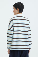 Light Blue Striped Liora
