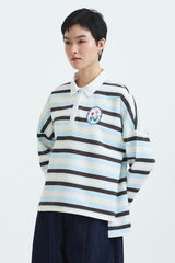 Light Blue Striped Liora