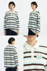 Light Blue Striped Liora