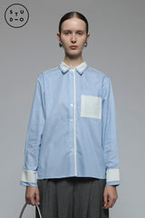 Light Blue Striped Lumen