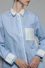 Light Blue Striped Lumen