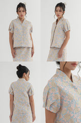 Light Blue Floral Miu