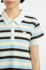 Light Blue Striped Elowen