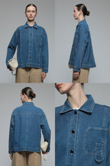 Medium Wash Denim Glint