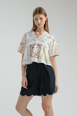 Multicolor Blume Gunvor - Defect Sale