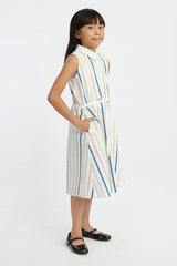 Multicolor Striped Amour