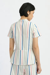 Multicolor Striped Truitt