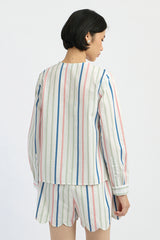 Multicolor Striped Viviani