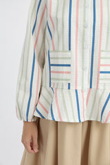 Multicolor Striped Carmo