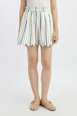 Multicolor Striped Florela