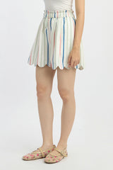 Multicolor Striped Florela