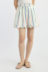 Multicolor Striped Florela