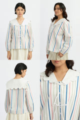 Multicolor Striped Mota