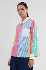 Multicolor Striped Robina