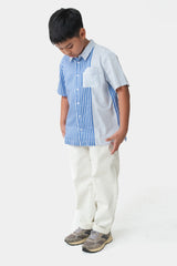 Navy Striped Marlo - Defect Sale