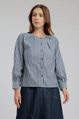 Navy Striped Nadege