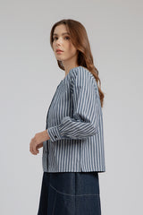 Navy Striped Nadege