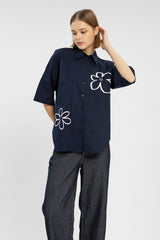 Navy Blue Quinna - Defect Sale