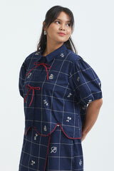Navy Carol Sisley
