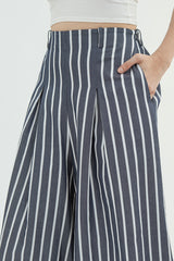 Navy Striped Citron