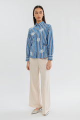 Navy Striped Inaya
