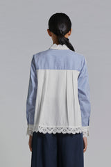 Navy Striped Kamelya