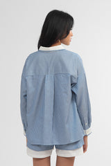 Navy Striped Ocean Maurea