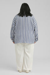 Navy Striped Rema