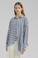 Navy Striped Rema