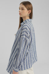 Navy Striped Rema