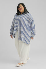 Navy Striped Rema