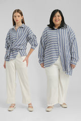 Navy Striped Rema