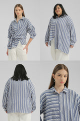 Navy Striped Rema