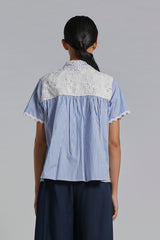 Navy Striped Safra - Defect Sale