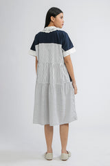 Navy Striped Trevino