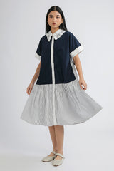 Navy Striped Trevino