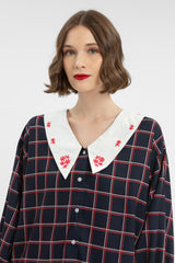 Navy Windowpane Nadler