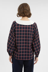 Navy Windowpane Nadler