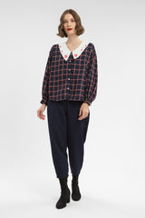 Navy Windowpane Nadler