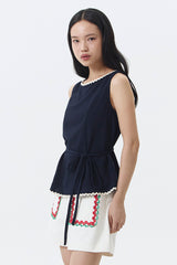 Navy Bellina
