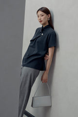 COTTONINKSTUDIO - Navy Crosa