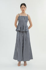 Navy Striped Dariole