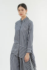 Navy Striped Lyon